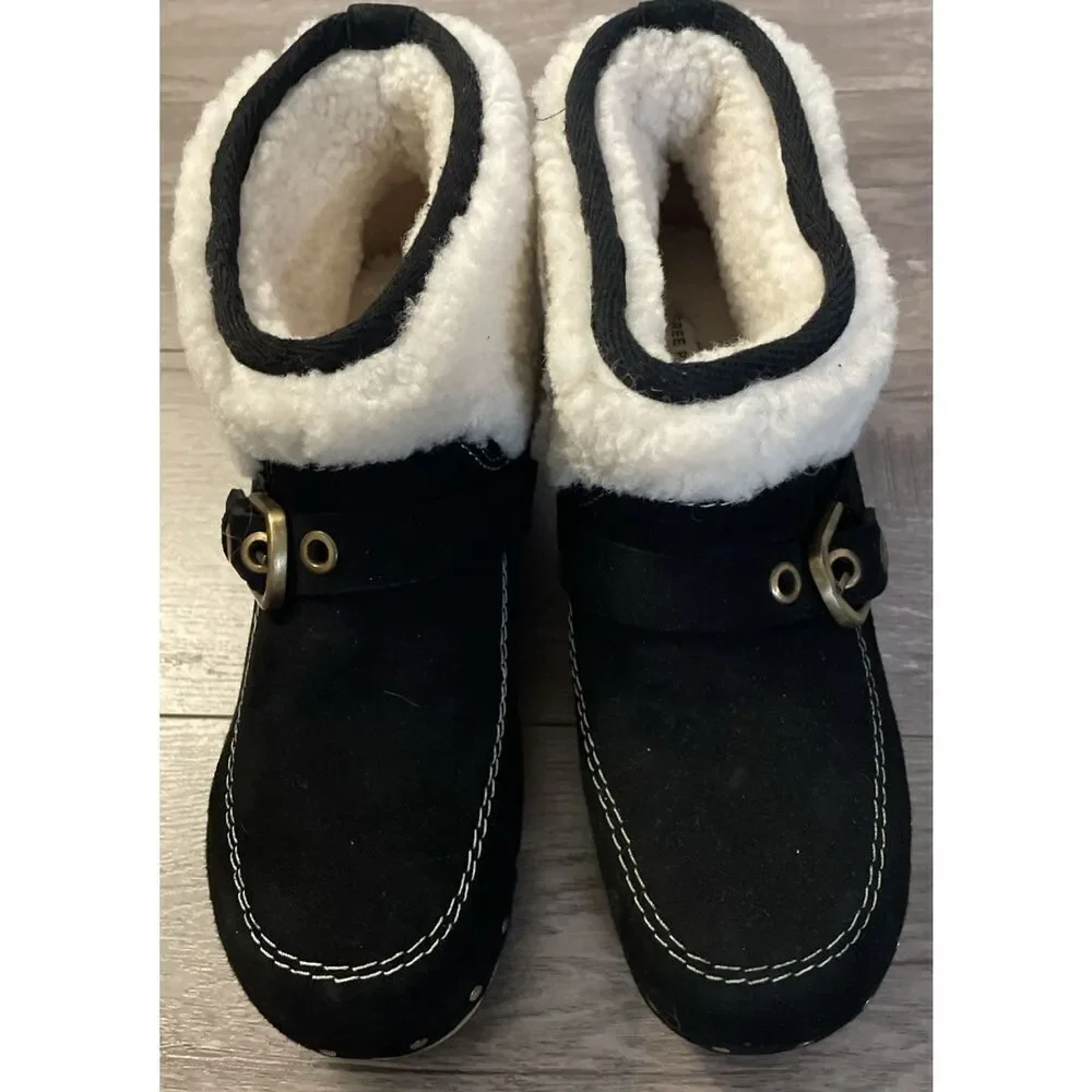 Free People fuzzy shearling